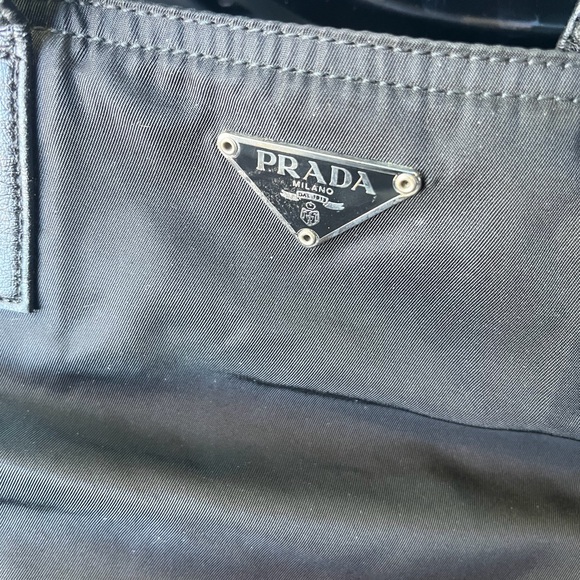 Prada Charcoal Nylon Tote - Picture 2 of 15